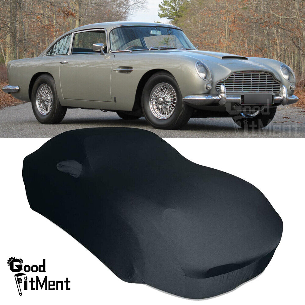 For Aston Martin DB5 1963-65 Indoor Car Cover Satin Stretch Dust Proof Protector