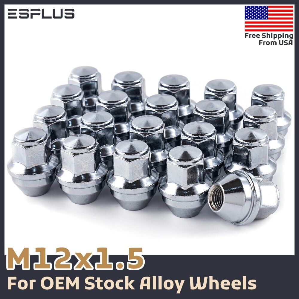 20 pcs 12x1.5 Factory OEM Stock Lug Nuts for Ford Focus Fusion Escape EcoSport