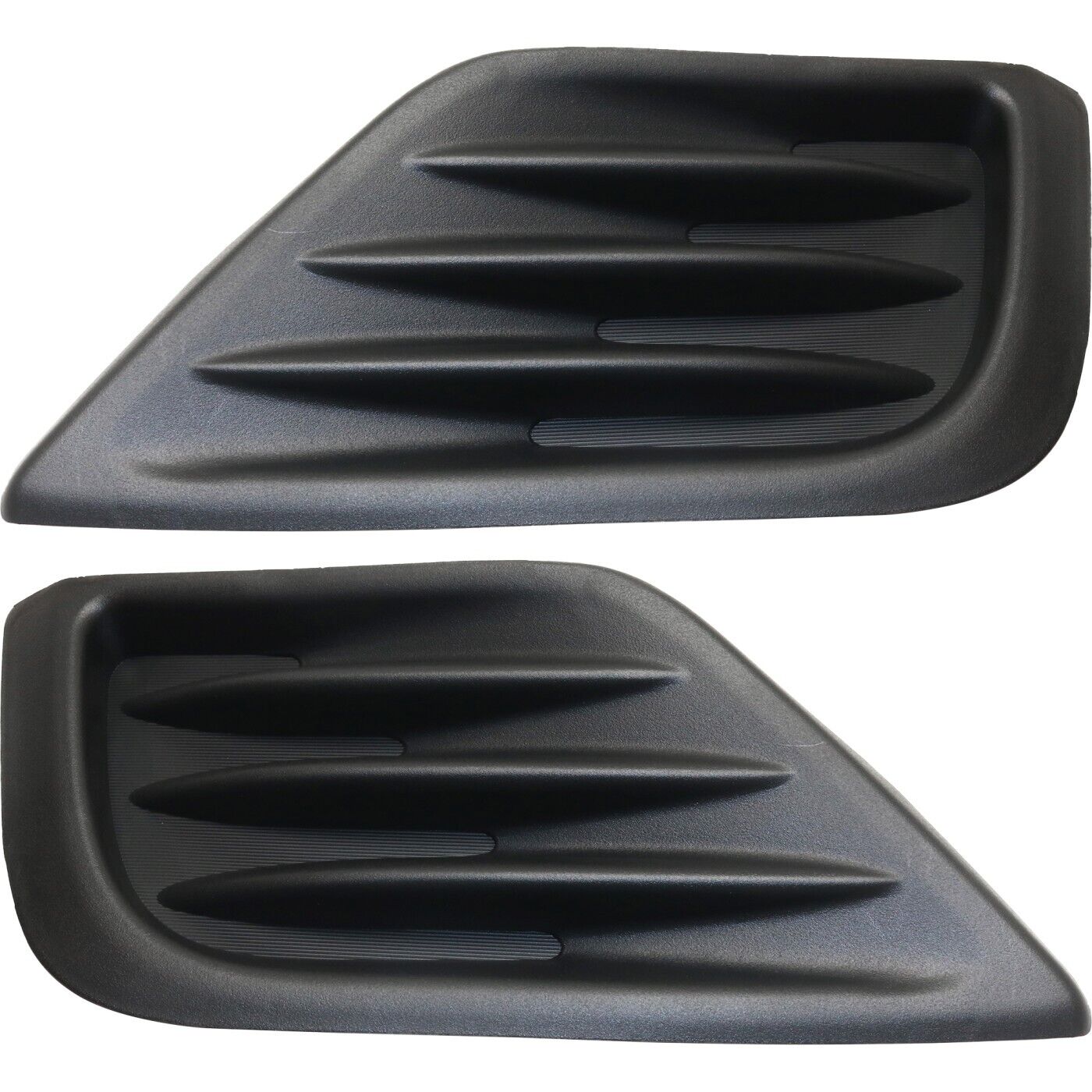 Fog Light Cover Set For 2016-2018 Nissan Altima Front Left and Right Textured