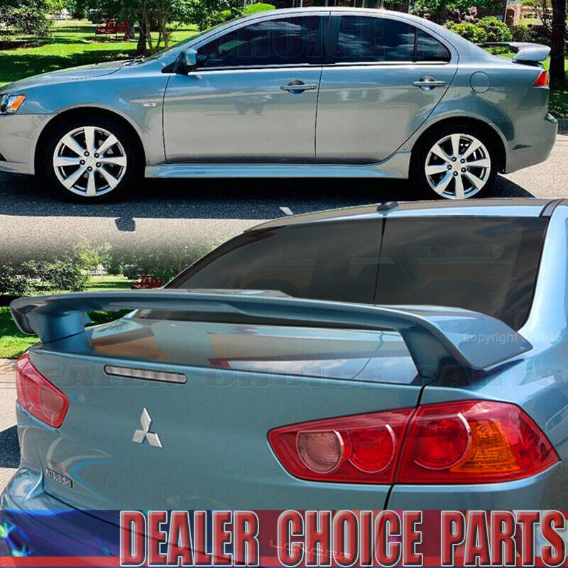 2008-14 2015 2016 2017 Mitsubishi Lancer OE Factory Style Spoiler Wing UNPAINTED