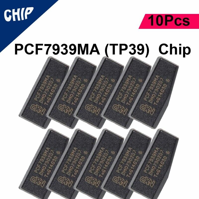 10pcs Original Transponder PCF7939MA PCF7939 (TP39) Blank Chips For Renault Key