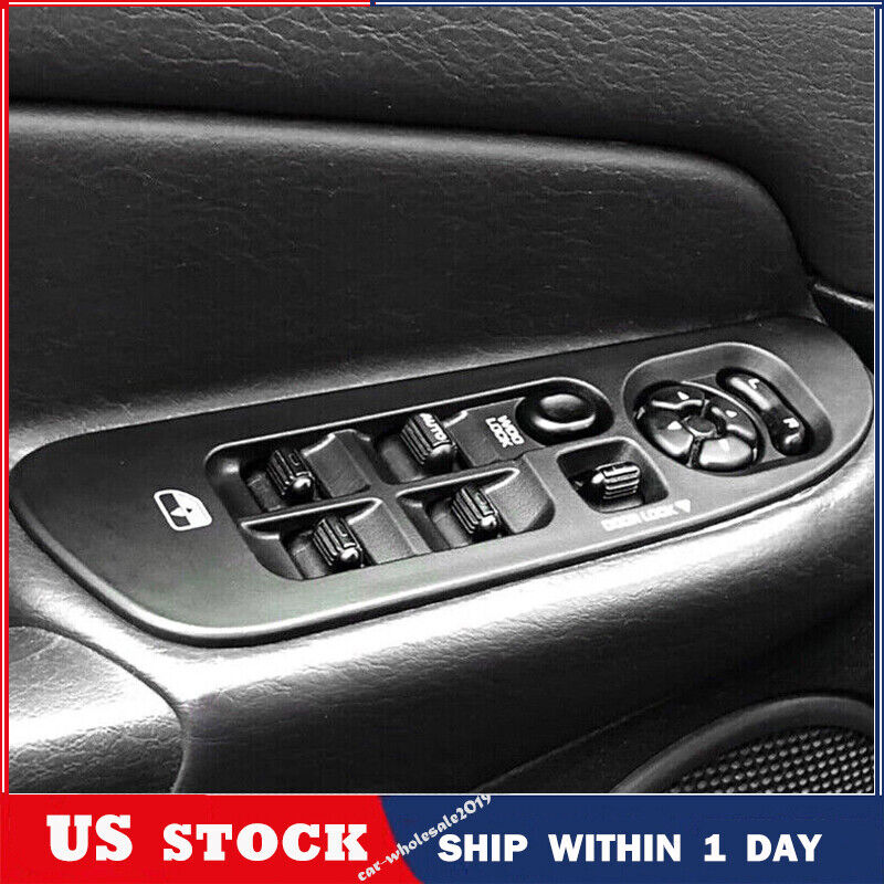 For 2002-2010 Dodge Ram 1500 2500 3500 Dakota Window Switch Panel Control&Bezel