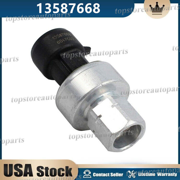 13587668 A/C Refrigerant Pressure Switch Sensor Fit GM Buick Chevrolet Hummer