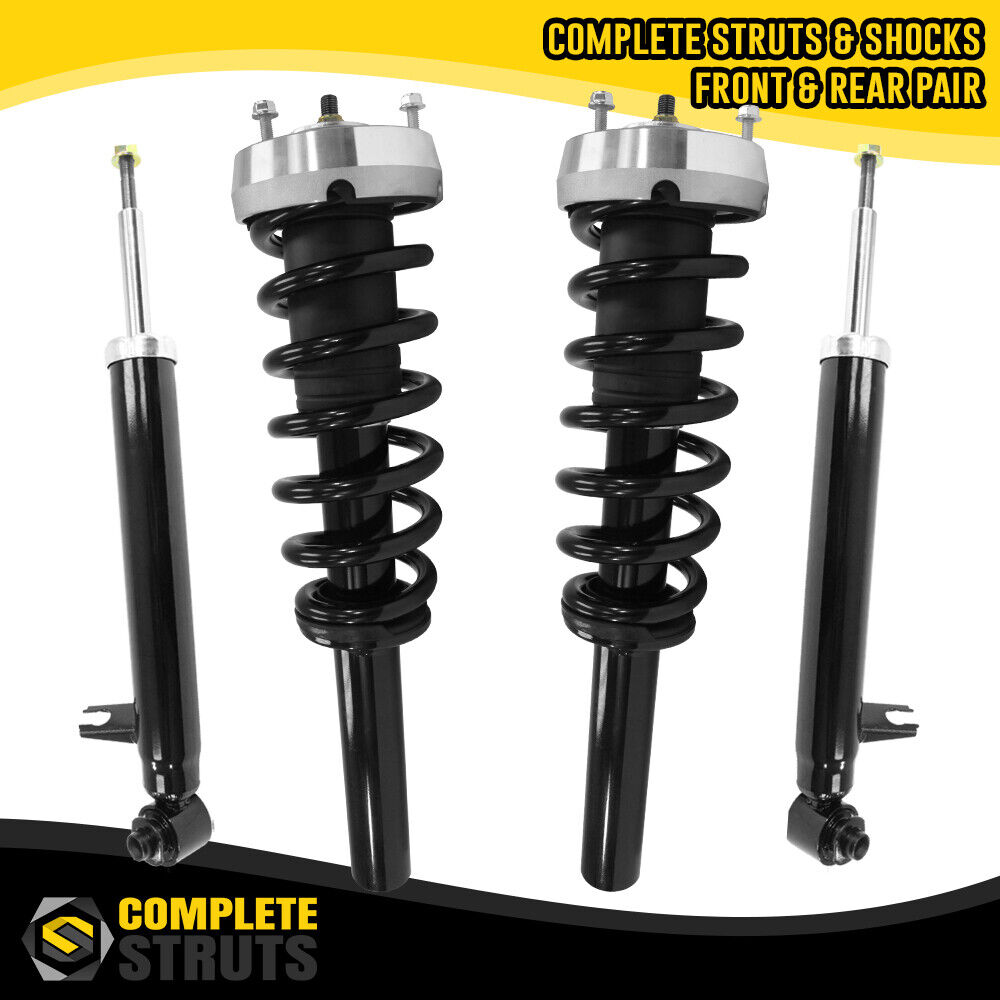 Front Complete Struts & Rear Shock Absorbers for 2007-2013 BMW X5