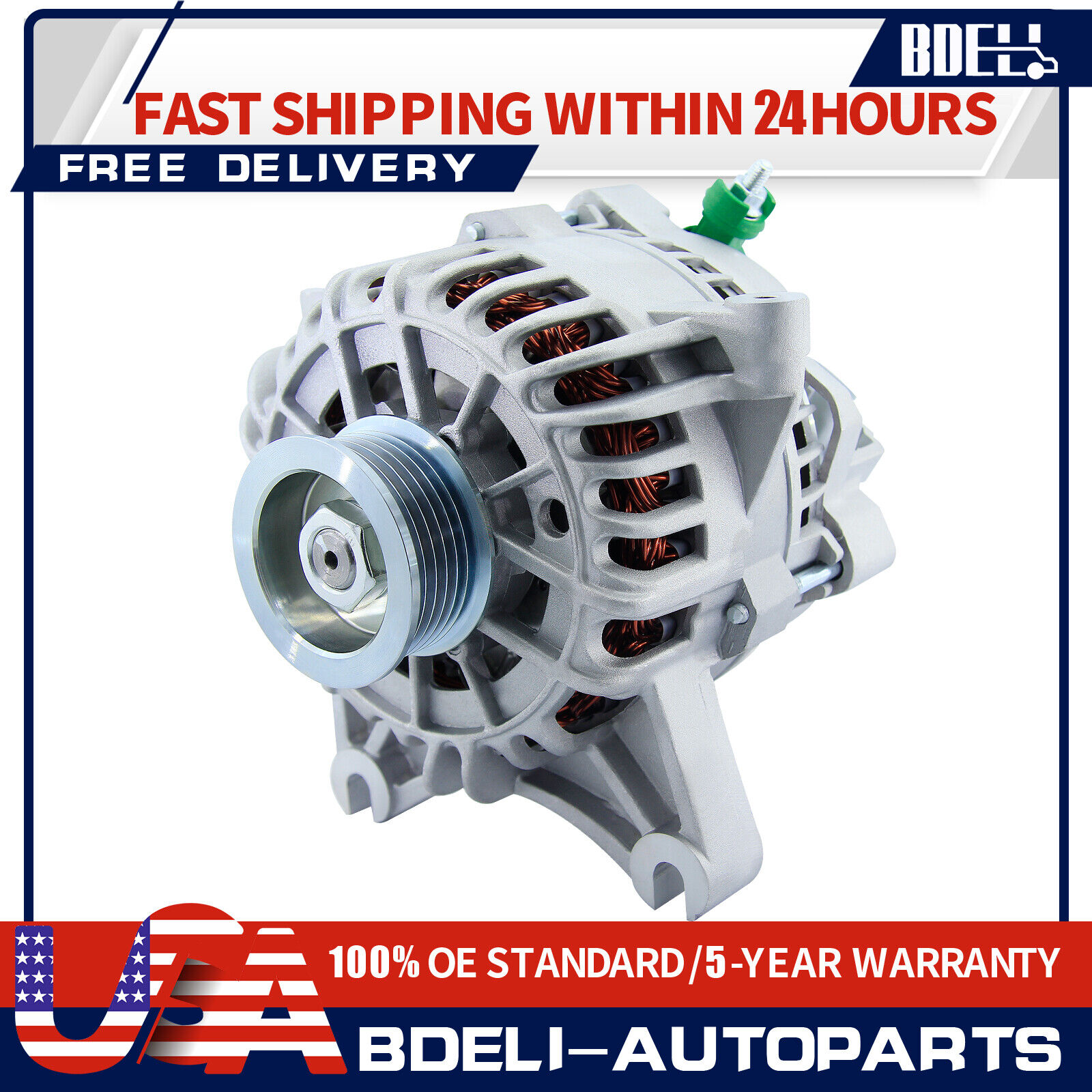 Alternator For Ford F150 Expedition Lincoln Navigator 2004 2005 2006 2007 2008