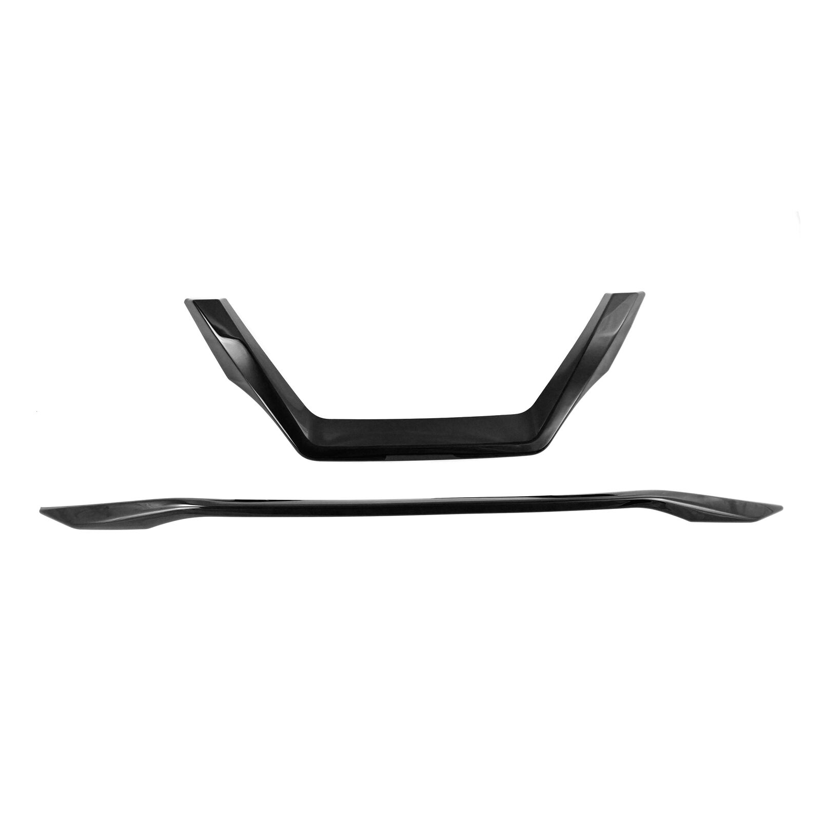 Gloss Black Tape-on Grille Overlay Insert Fits 19-23 Nissan Maxima