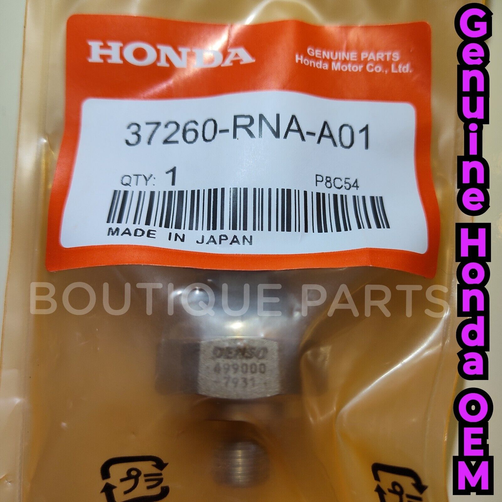 Genuine OEM Oil Pressure Sensor 37260-RNA-A01 for Honda Accord Civic CRV Odyssey