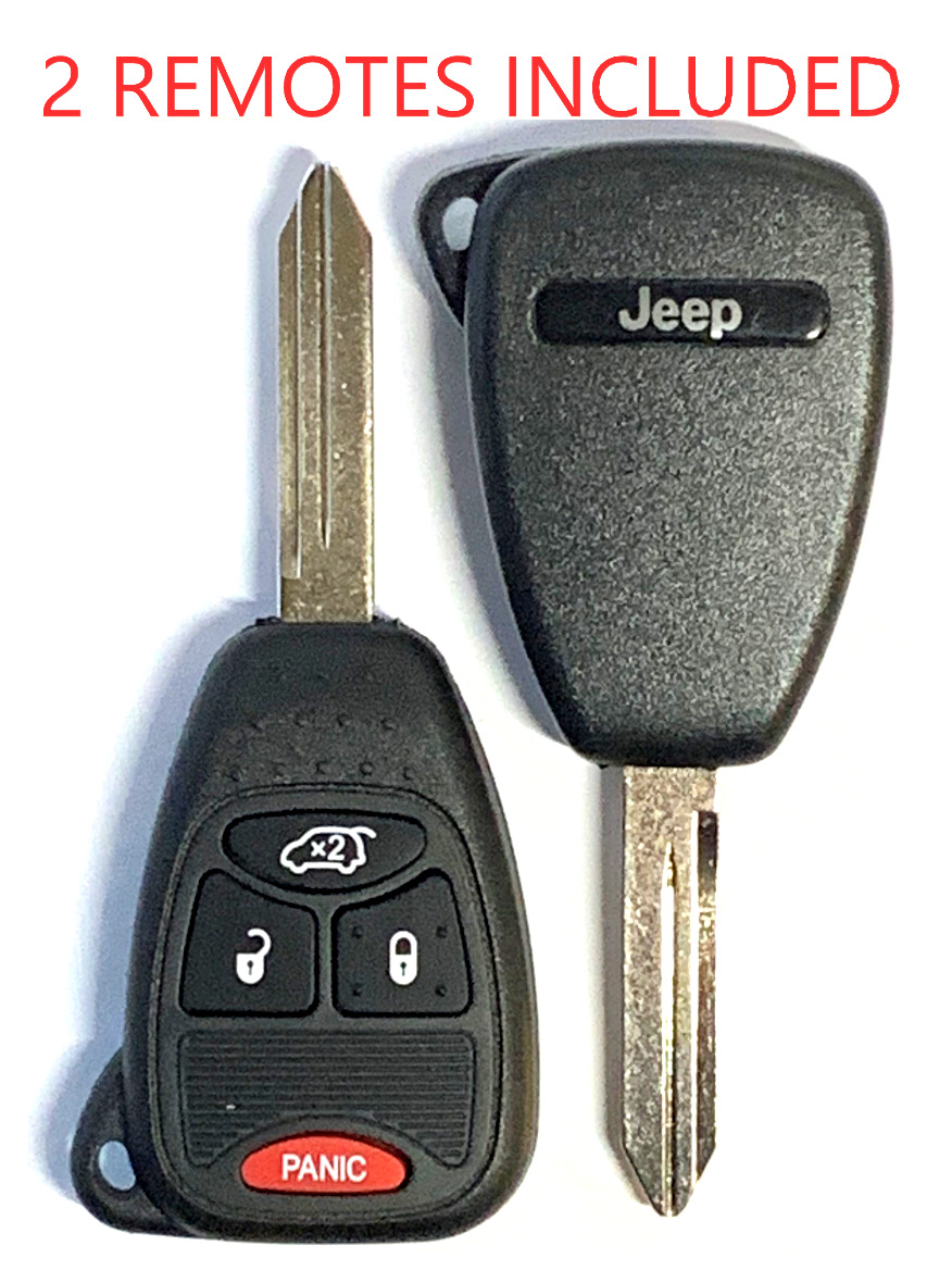 2X Remote Key For JEEP LIBERTY 2005-2007  M3N5WY72XX BEST Quality USA Seller