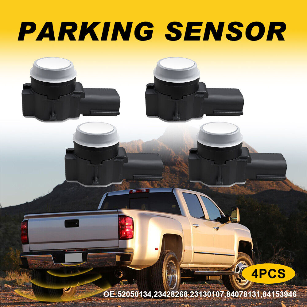 4Pack 23428268 OEM Quality Sensor Parking For GMC Chevy Silverado Cadillac Buick