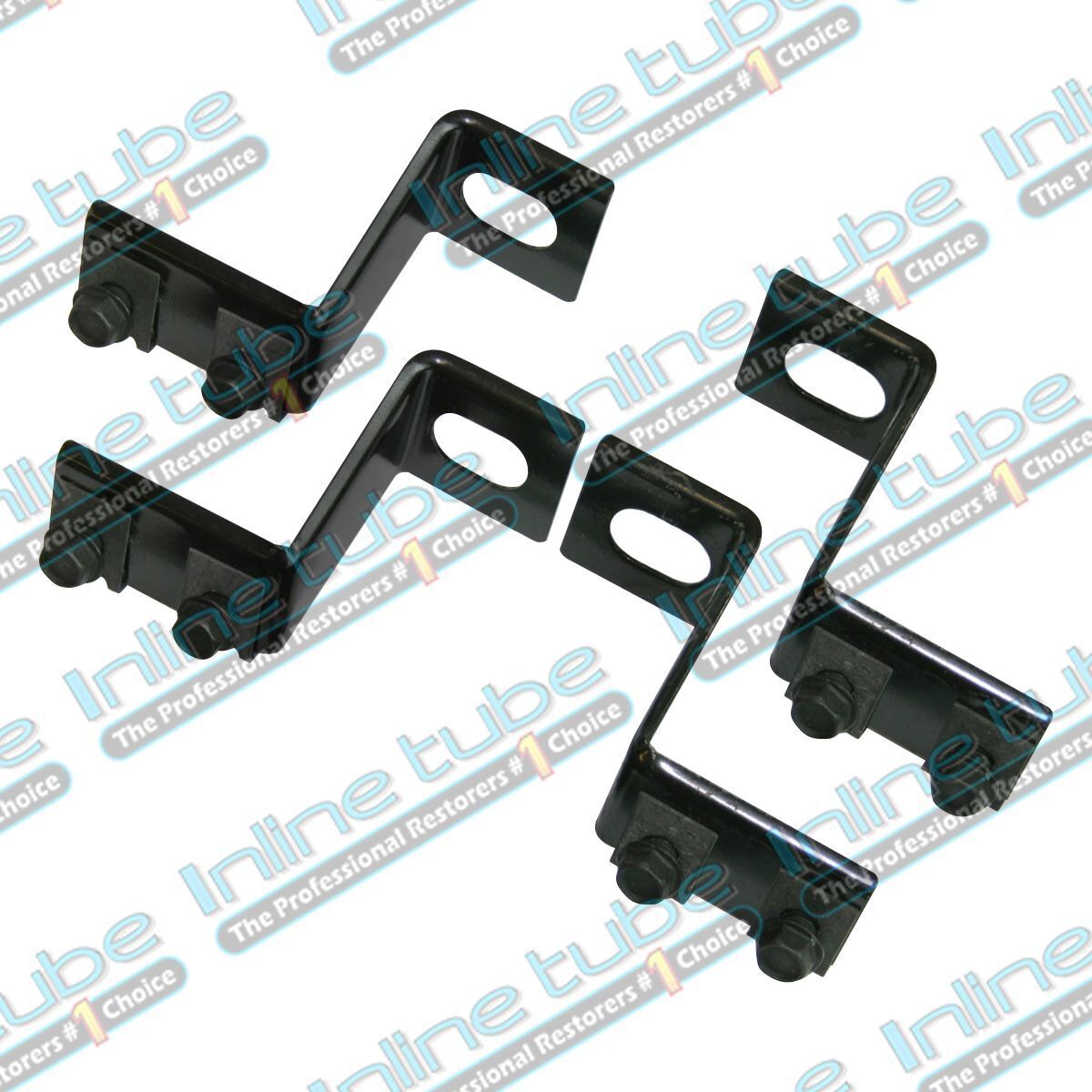 1968-69 Pontiac, Gto, Front Grill Mounting Brackets 4Pc With Hardware