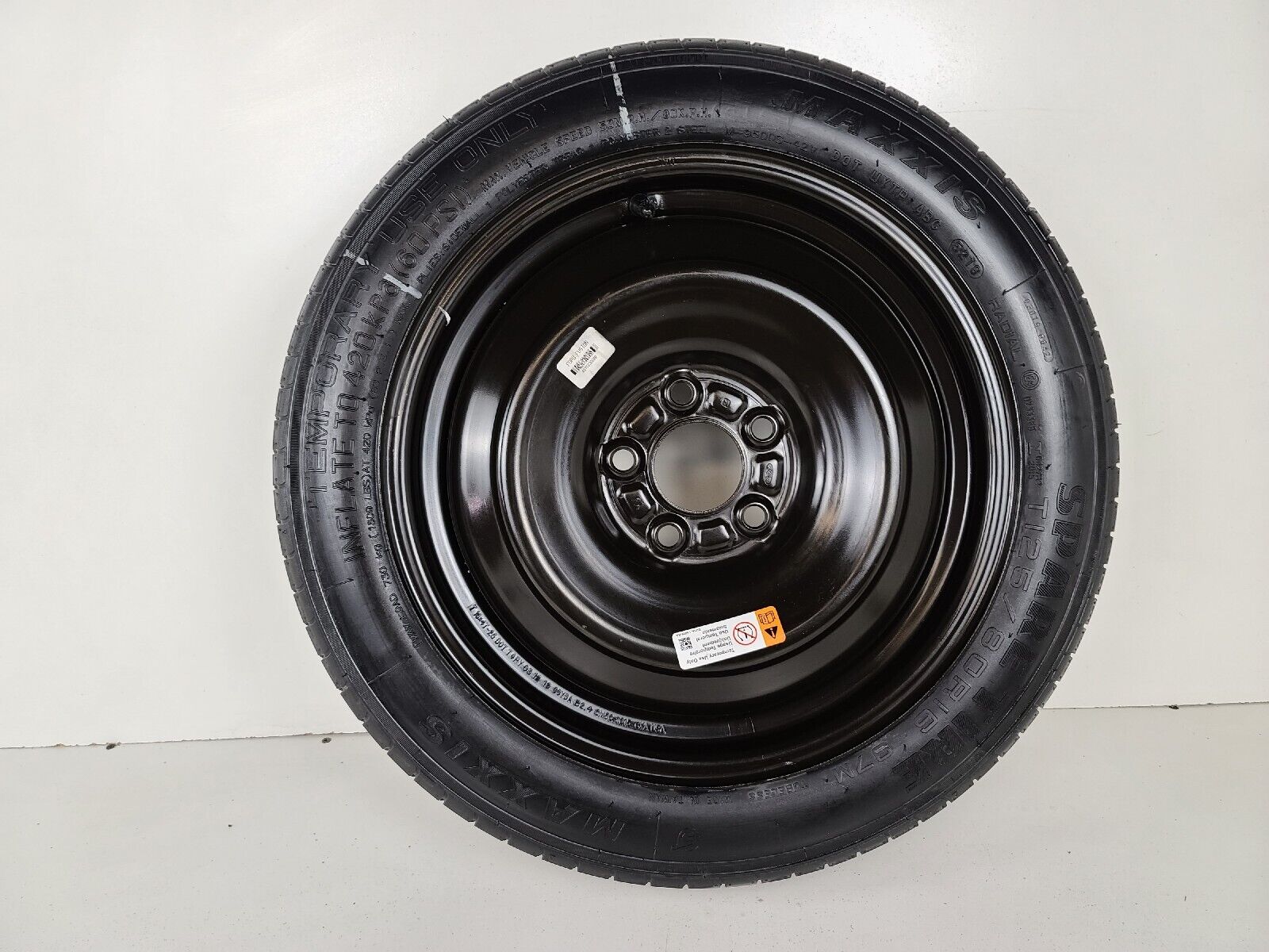 Spare Tire 16’’ Fits: 2013-2021 Ford Fusion Compact Donut