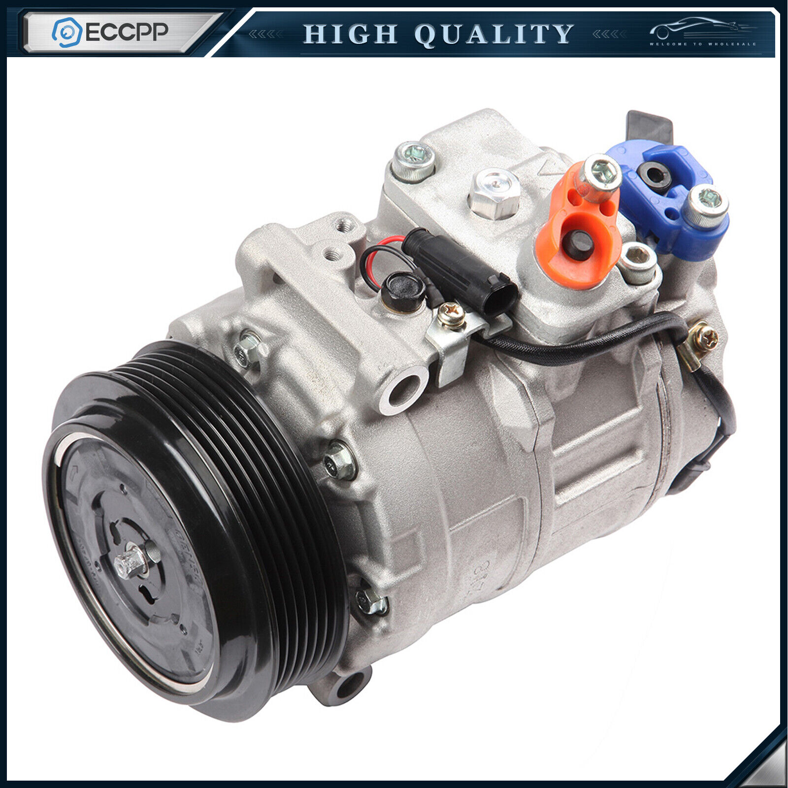 A/C AC Compressor W/Clutch For Mercedes-Benz E350 C320 C240 CLK350 CL500