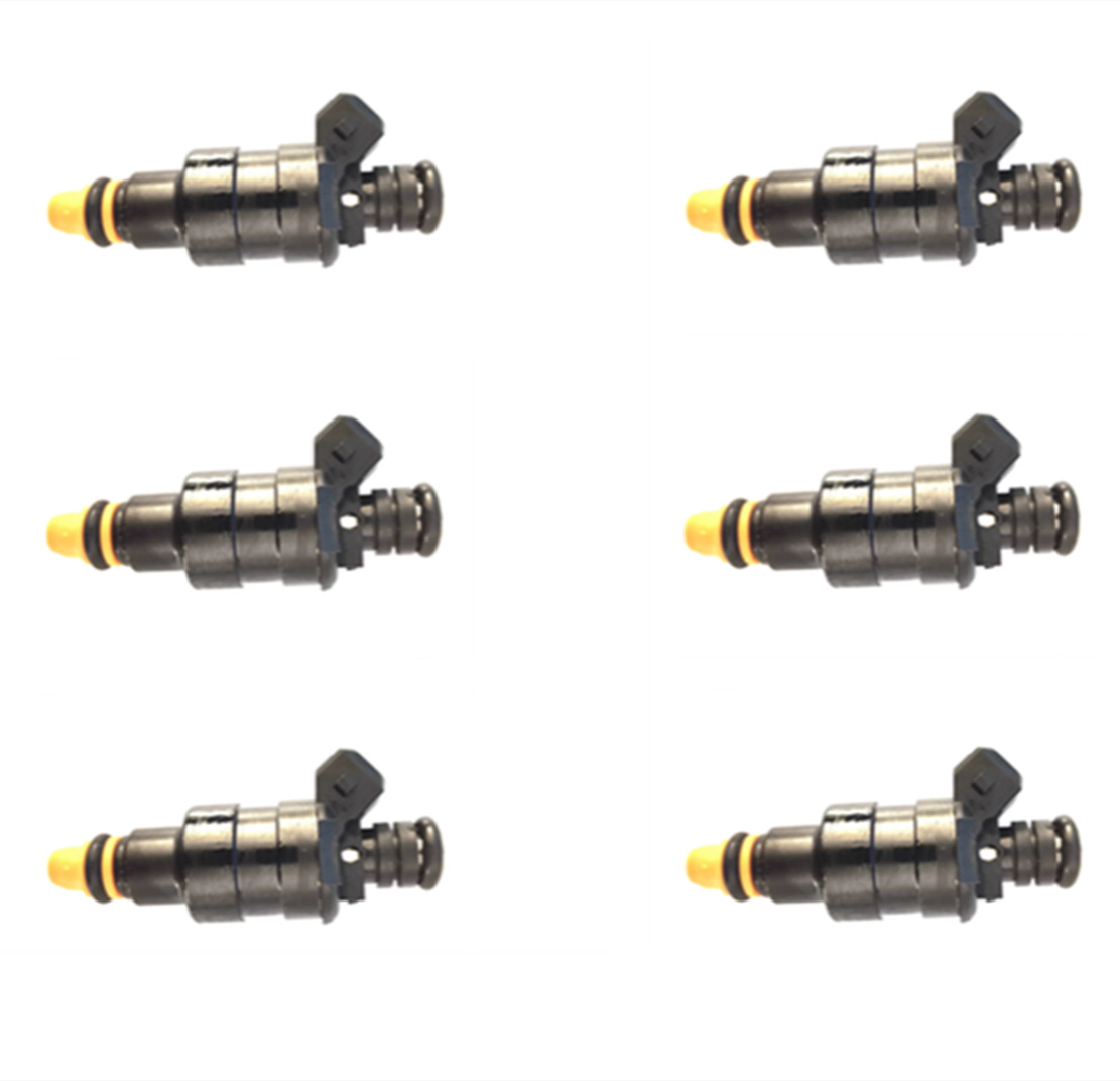 Set of 6 Upgrade fuel injectors for 1988-1993 Jaguar Replace part #0280150165