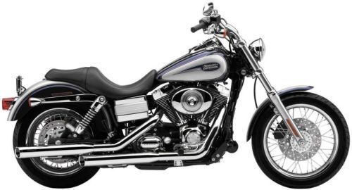 Cobra HD Harley Davidson 3-inch Slip-on Exhaust Mufflers Chrome 6005 63-1009