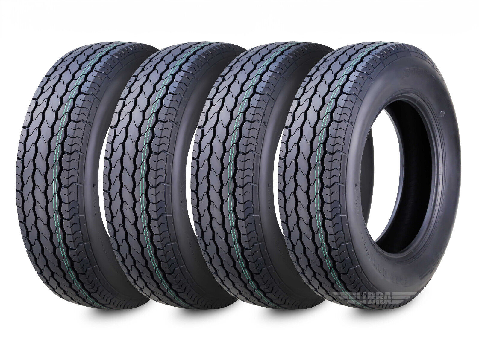ST205/75D15 Free Country  Trailer Tires 2057515 205 75 15 F78-15 Bias Set 4