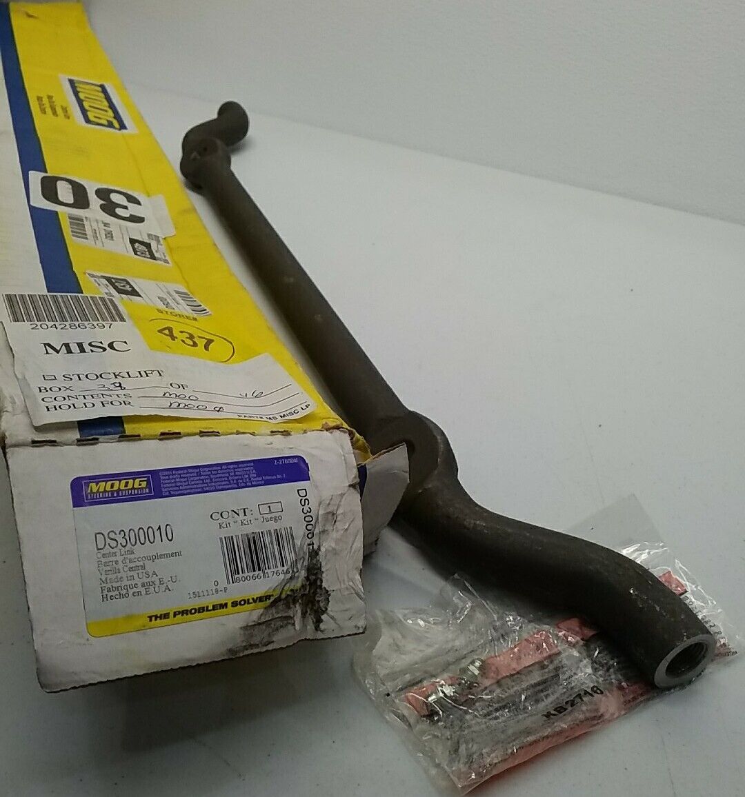 DS300010 Moog Automotive Steering Center Link Made In USA DS300010