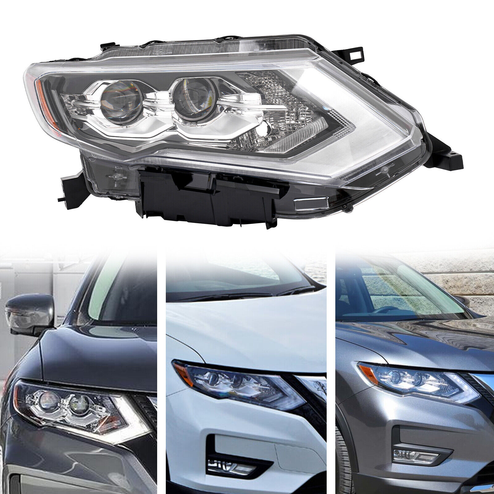 For 2017-2020 Nissan Rogue SL SL Hybrid LED Right Passenger Headlight Assembly