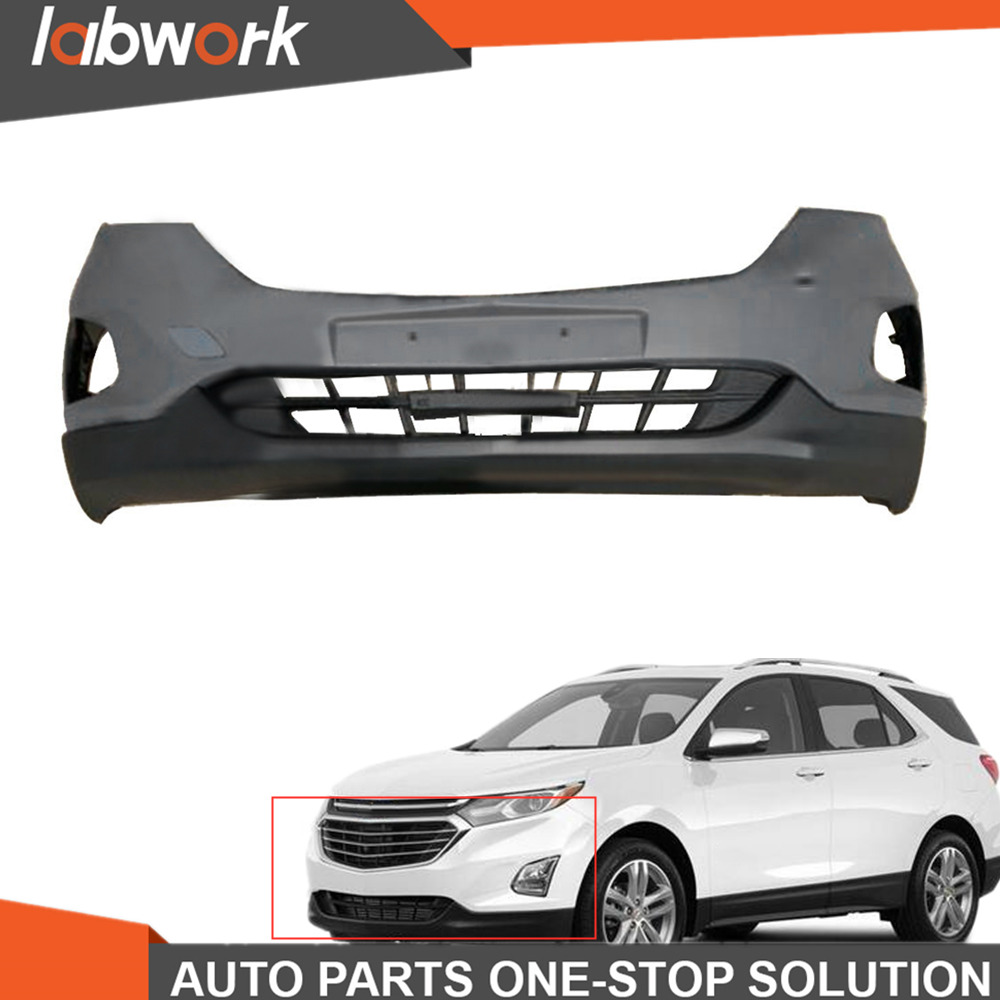 Labwork Front Bumper Cover And Lower Valance Grille For 2018-2019 Chevy Equinox