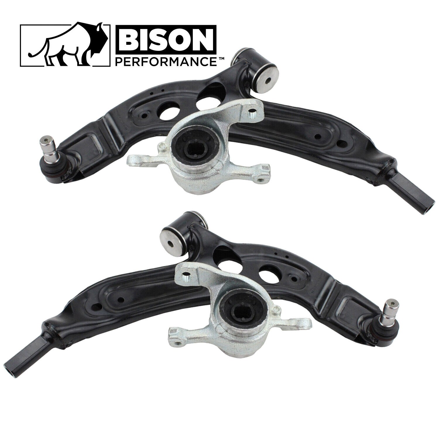 Bison Performance 2pc Set Front Lower Control Arm For Mini Cooper F55 F56 F57