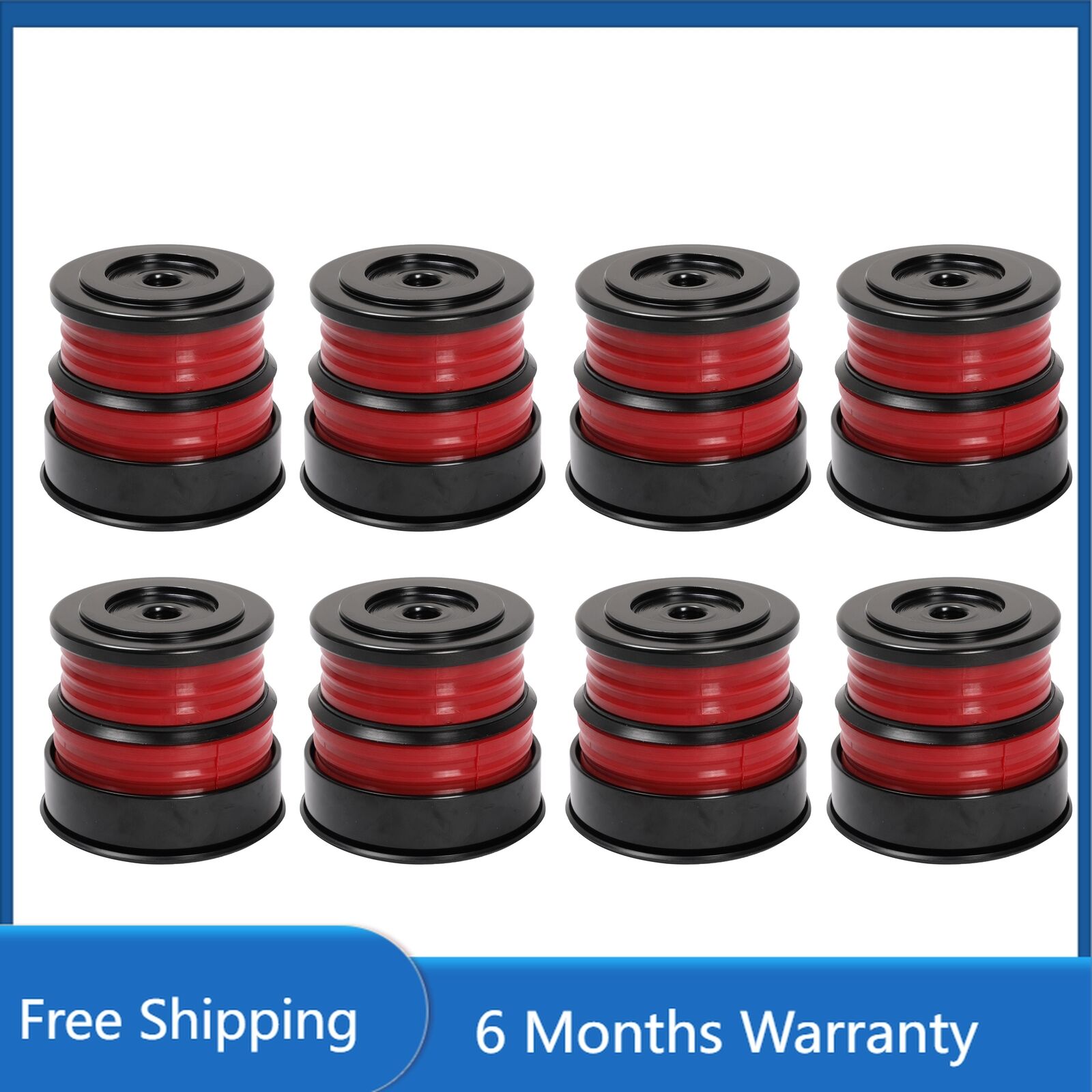Silicone Body Mount Bushings Kit for Ford Super Duty F-250/F-350 Crew Cab 08-16