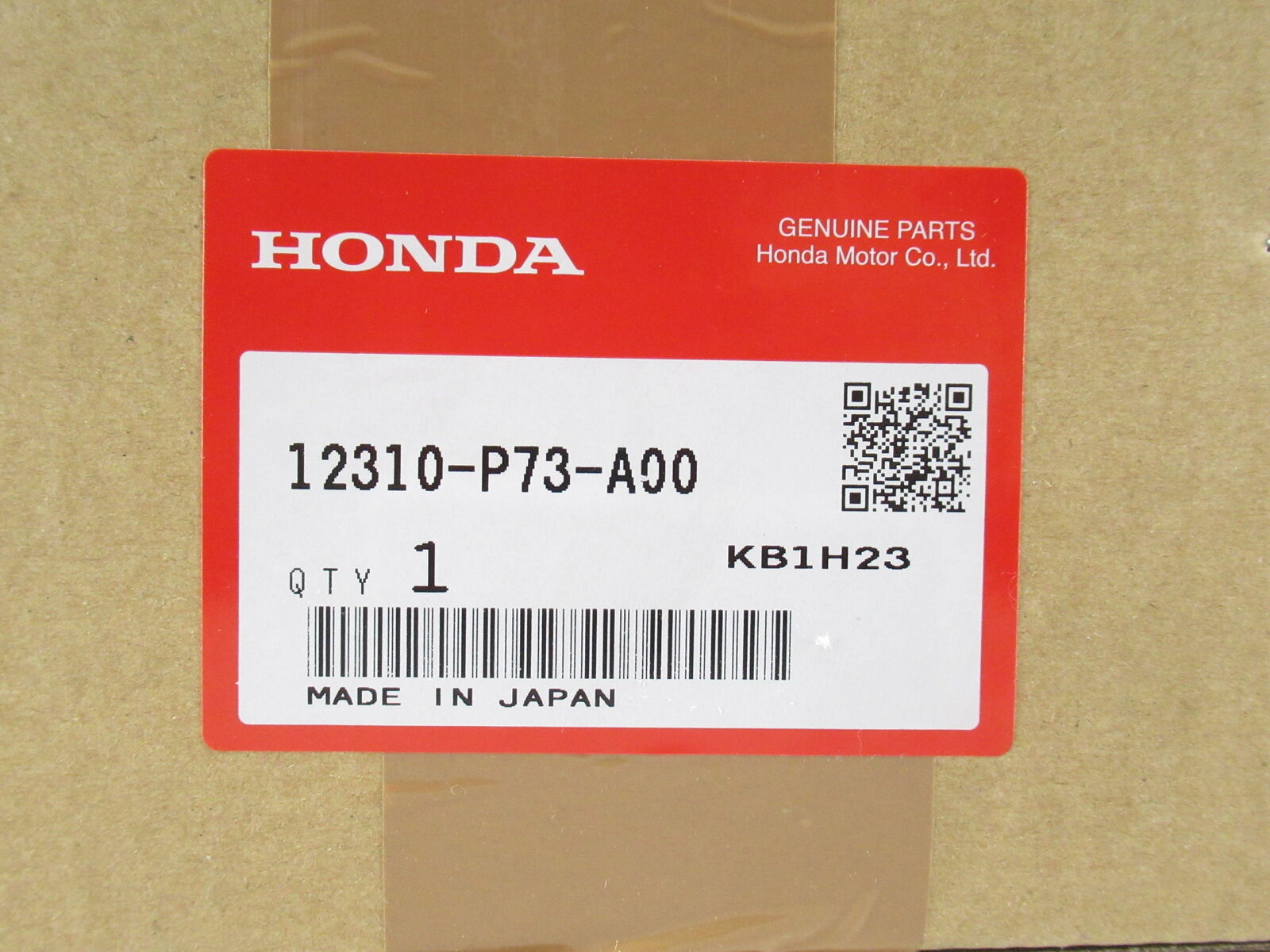 Genuine OEM Honda Acura 12310-P73-A00 Red Valve Cover Type R 1997-2001 Integra