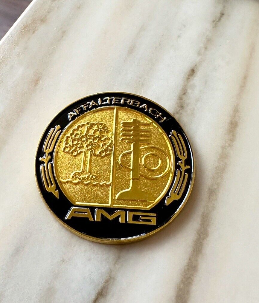 AMG pre merger hood emblem