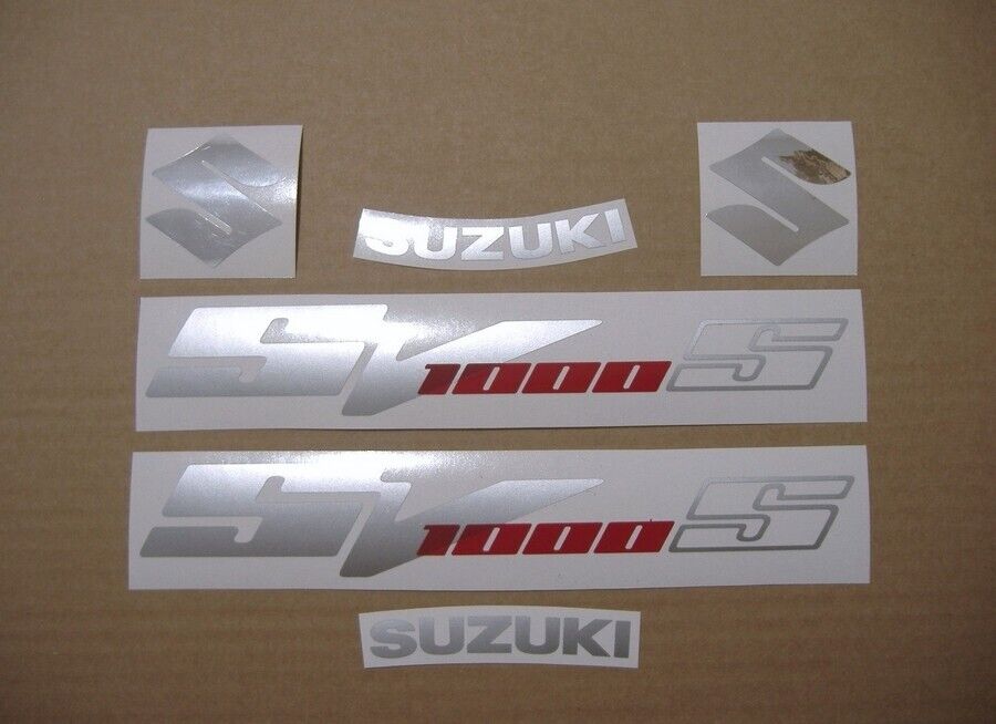 Decals for Suzuki SV 1000S 2007 sticker set graphics 1000 SV aufkleber pegatinas