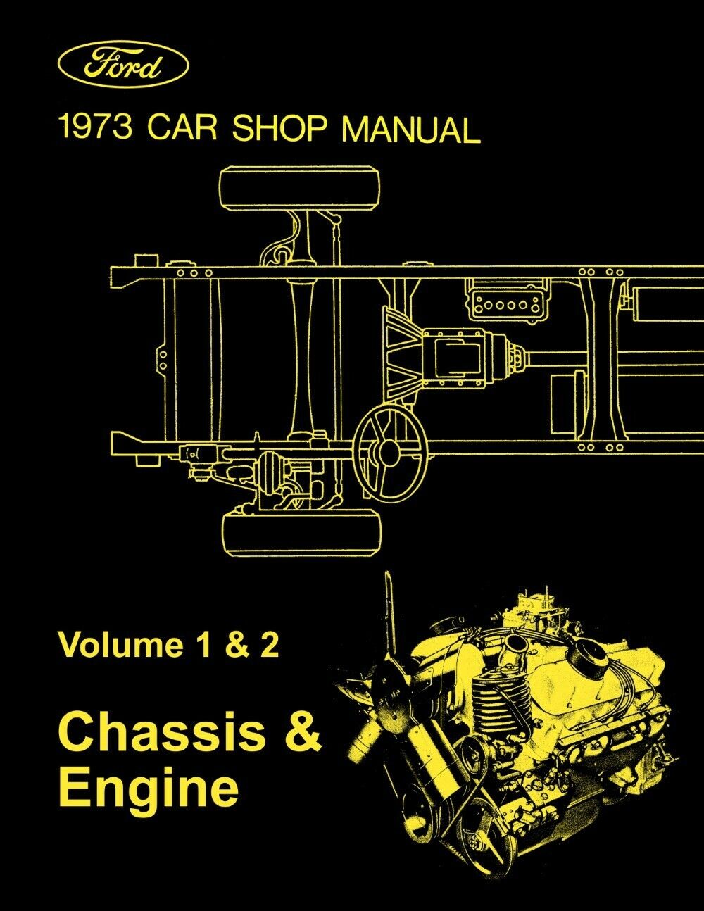 1973 Ford / Lincoln / Mercury Shop Manual - 5 Volumes