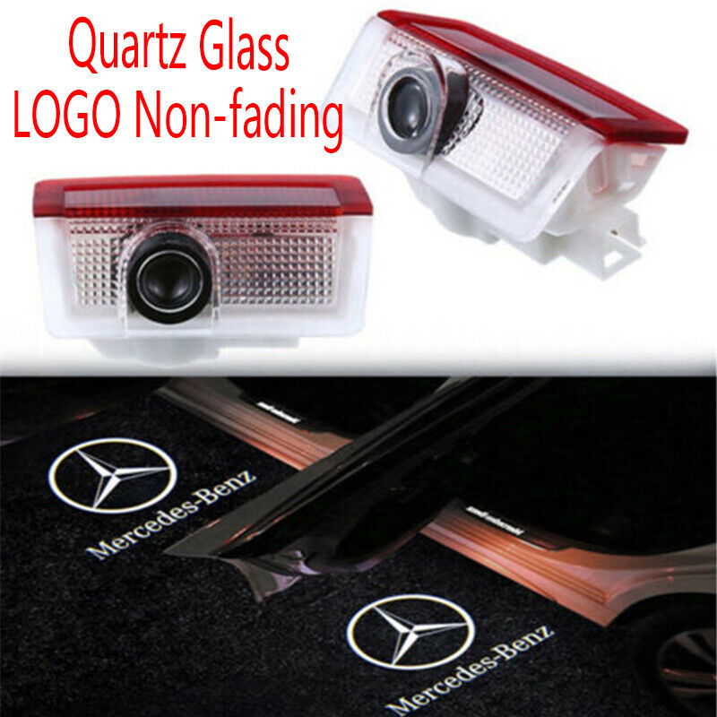 2X Laser LED Door courtesy Shadow Projector Light For Mercedes benz W205 C 2015+