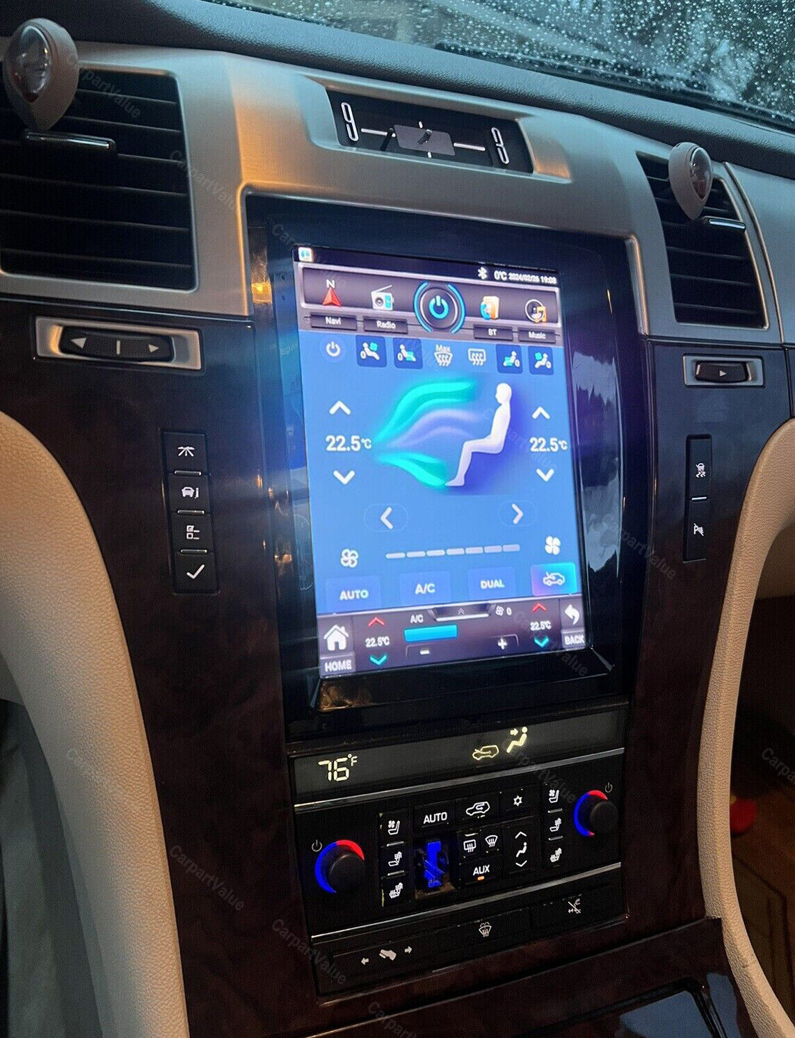 Android 13 32G CarPlay Car Stereo Radio GPS Navi For Cadillac Escalade 2007-2014
