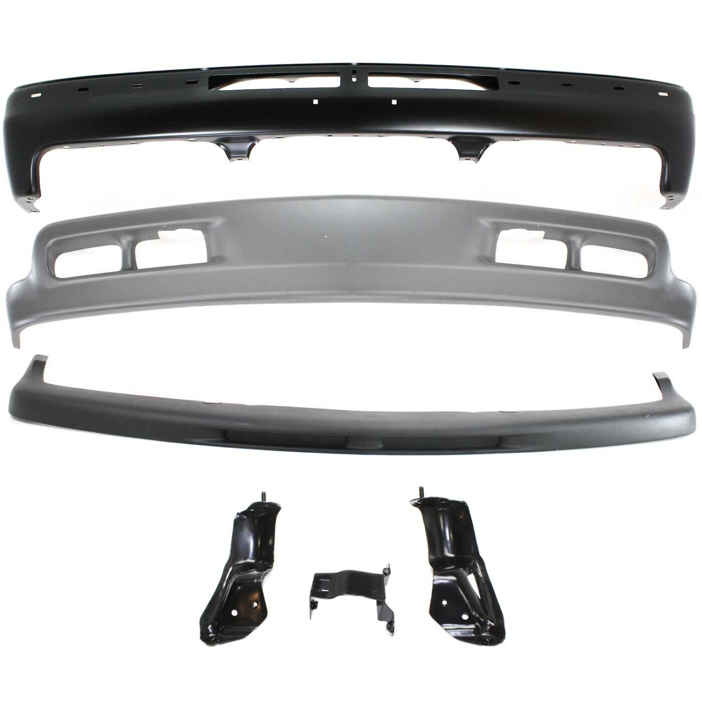 Front Bumper Kit For 2000-2004 Chevy Suburban 1500 2000-2006 Tahoe Primed Steel