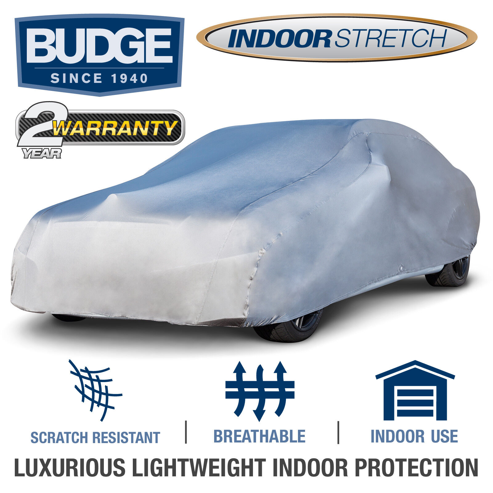 Indoor Stretch Car Cover Fits Honda Prelude 1994 | UV Protect | Breathable