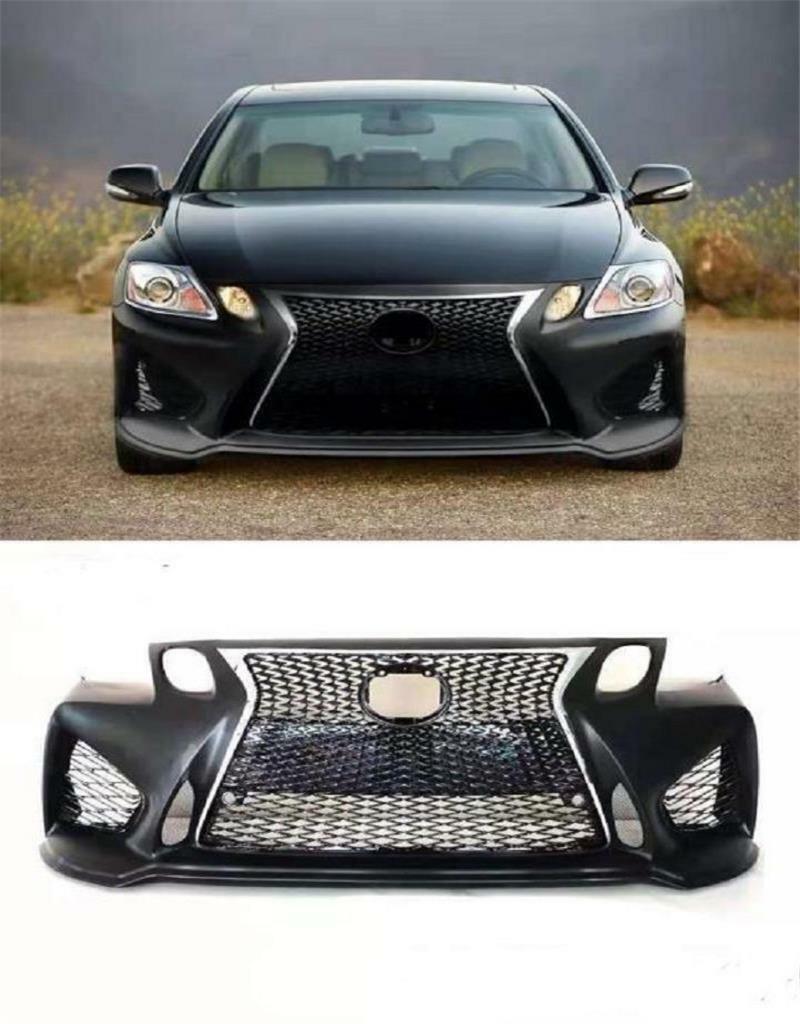 For 06-11 Lexus GS300/350/430 to 16+ GSF F-Sport Style Front Bumper Conversion