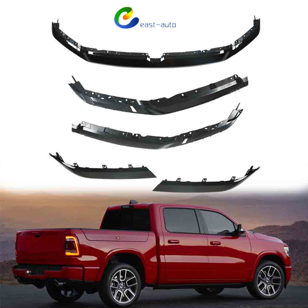 Replacement Front Upper Grille Molding For 2019-2022 Ram 1500 Painted 6BT18TZZAJ