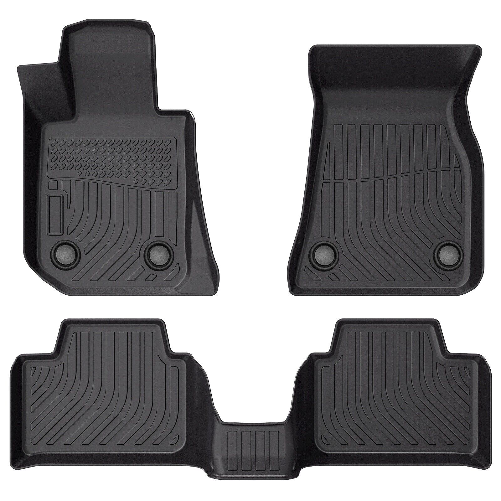 Floor Mats For BMW 3 Series 330i /330i xDrive  2019-2022 1st &2nd Rows Liner