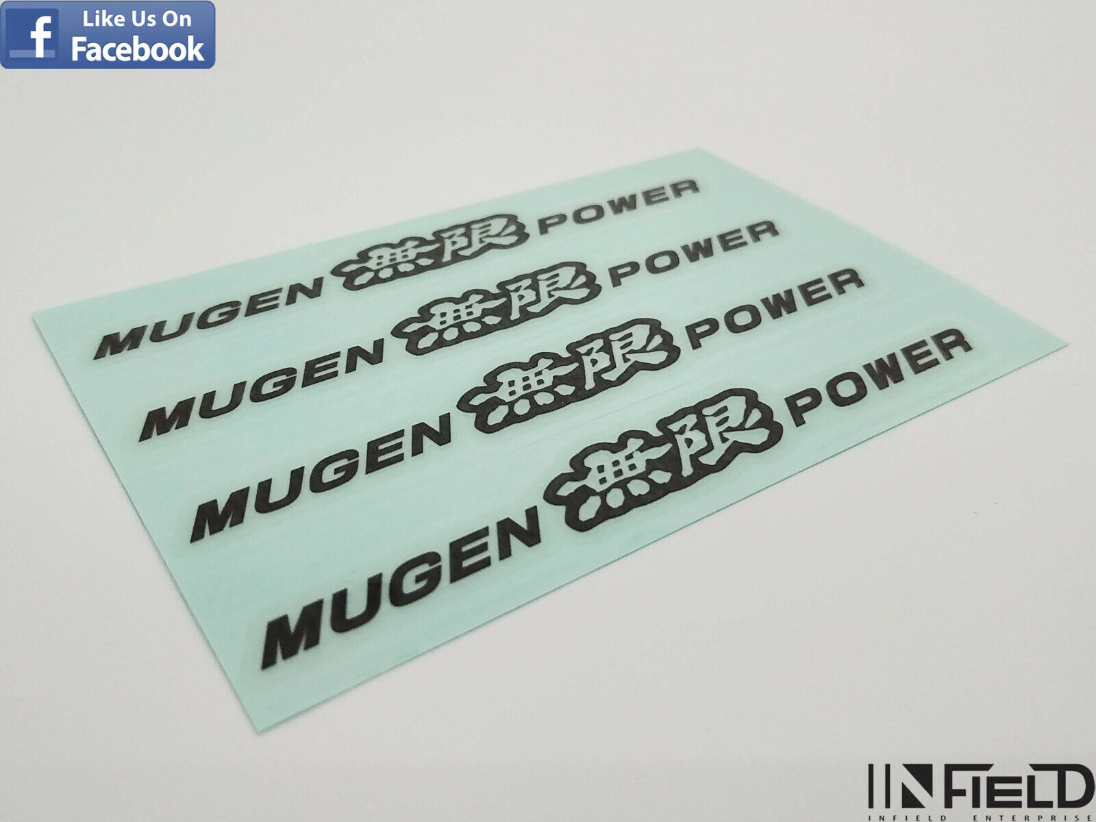 JAPAN MATERIAL MUGEN NR SPOKE HIGH QUALITY REPLACEMENT DECAL STICKER #R066