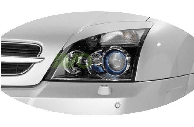 Headlight Eyelids for Opel / Vauxhall  Signum / Vectra C 2002-2005 ABS Gloss