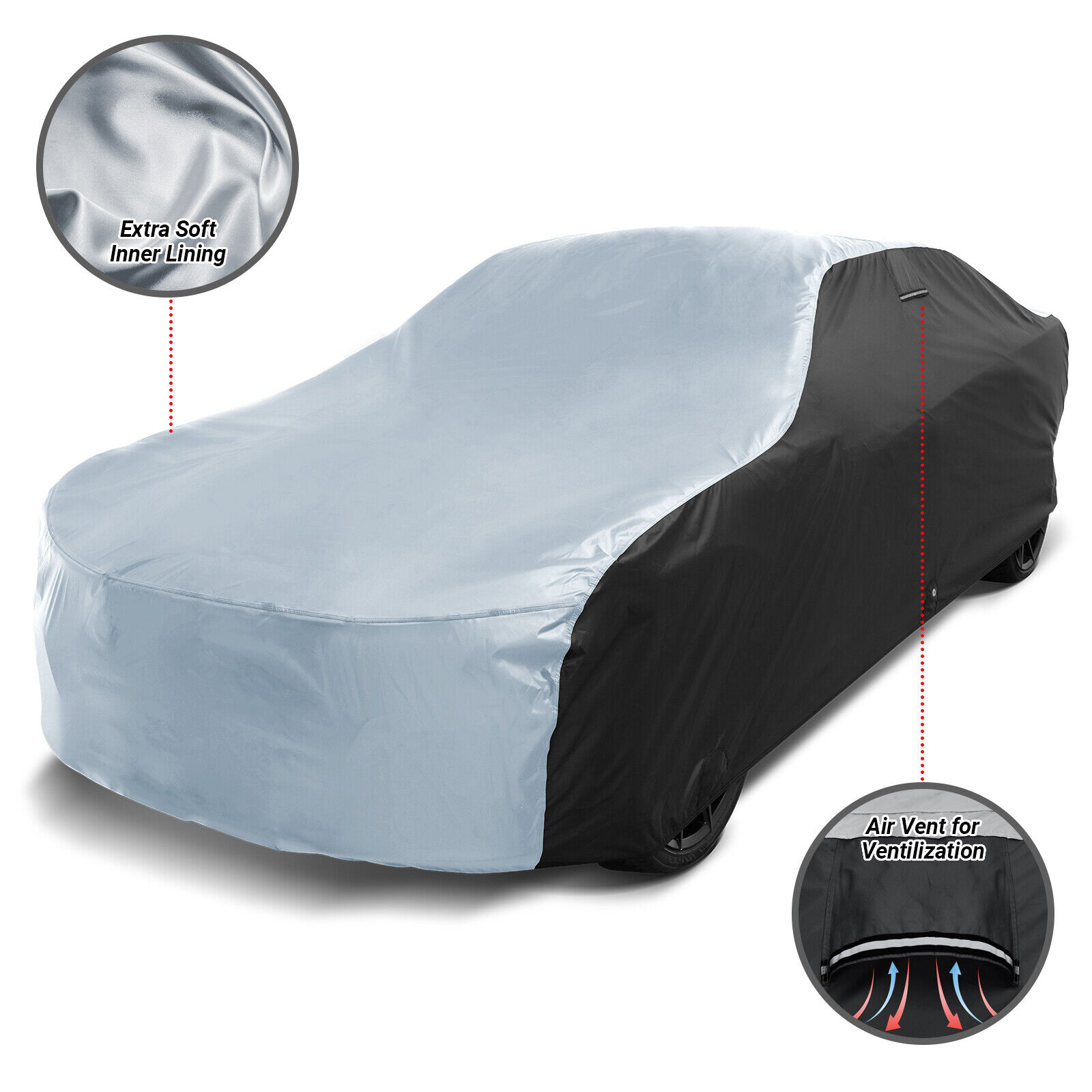 For ROLLS-ROYCE [GHOST] Custom-Fit Outdoor Waterproof All Weather Best Car Cover