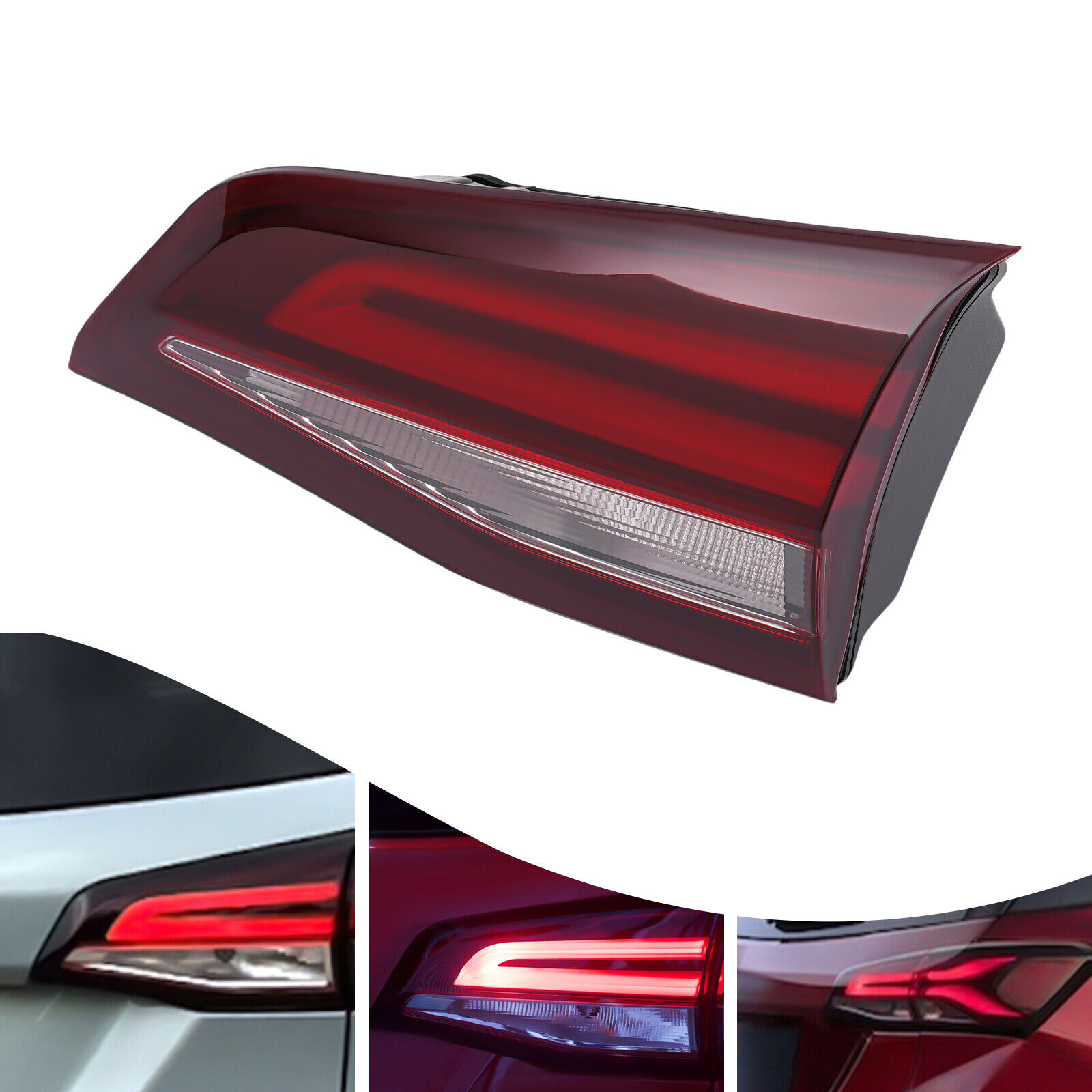 Fits 2022-2023 Chevy Equinox Right Inner LED Tail Light Passenger Side Rear Lamp