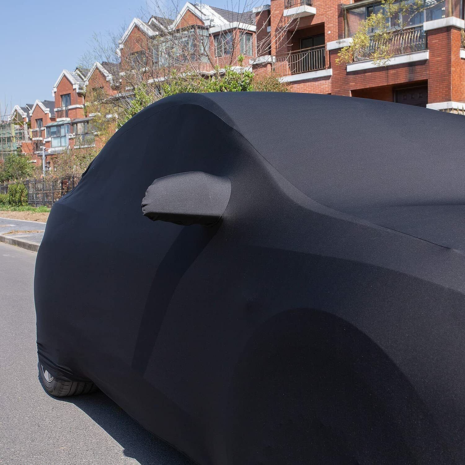 For Ferrari California T,Satin Elastic indoor Dustproof A+,car black-cover