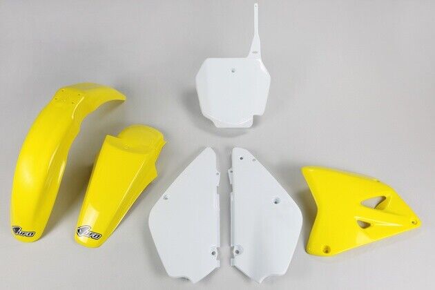 UFO Complete Plastics Kit Original #SUKIT405999 fits Suzuki RM85/RM85L