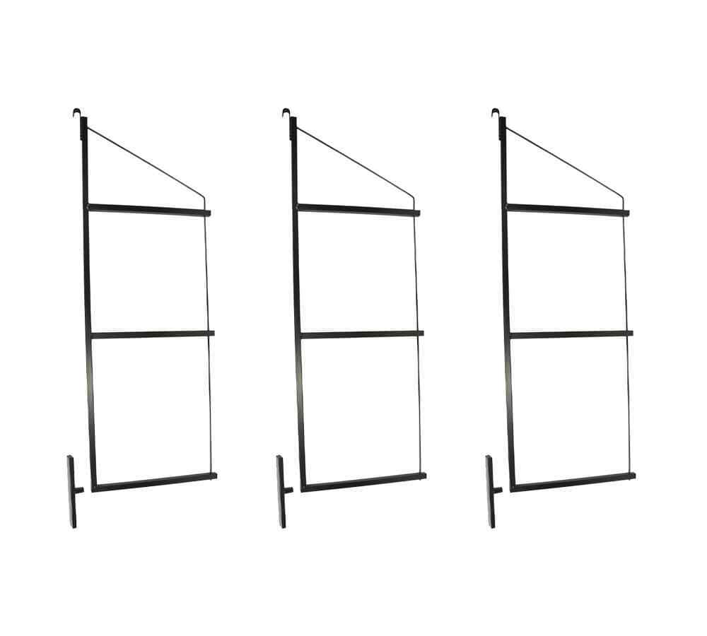 3Pk 3 Tier Shipping Container Shelving Bracket 24\