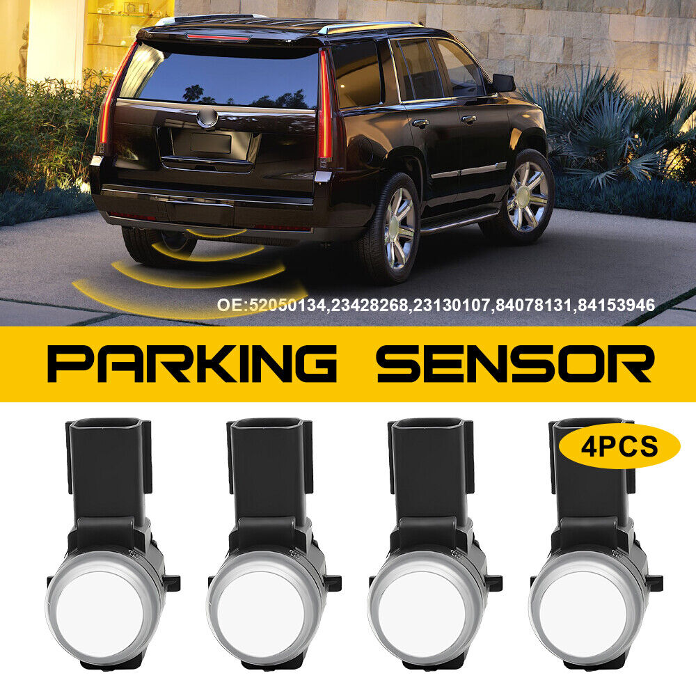 4Pack 23428268 New Quality Parking Sensor For GMC Chevy Silverado Cadillac Buick
