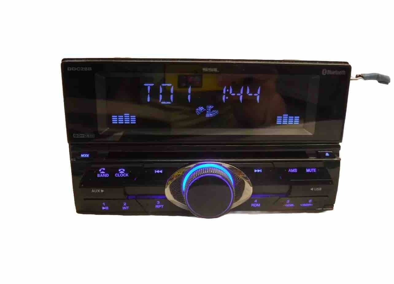 SSL Aftermarket Radio Cd Player DDC28B Sound Storm Blue Tooth Double-Din MP3