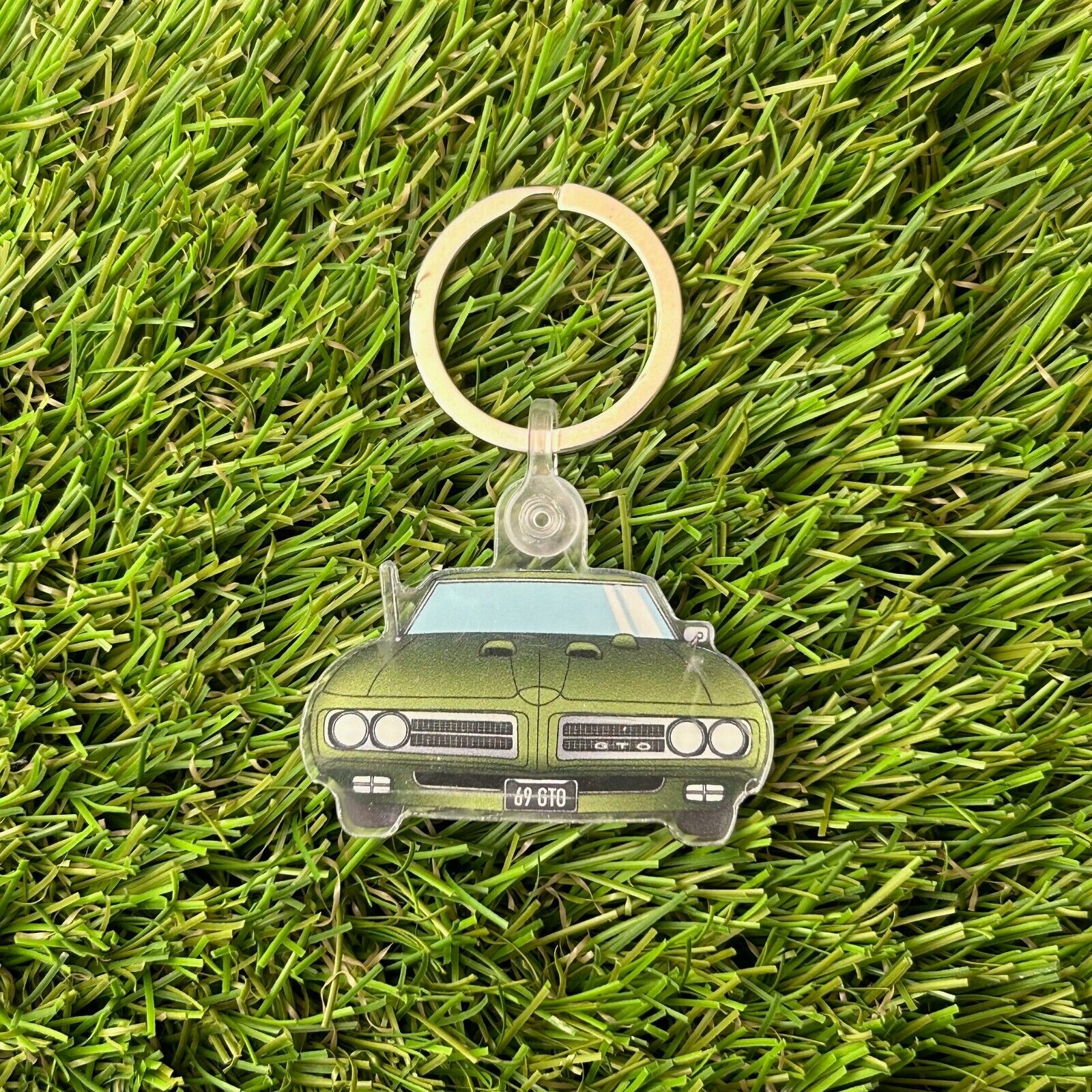 1969 Pontiac GTO Acrylic Keychain